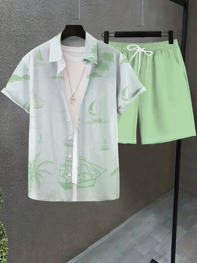 Traje Casual de Verano para Hombre Transpirable Ice Breathable - Image 9