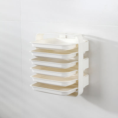 Repisa Flotante de Cocina Montada en Pared - Organizador Multifuncional - Image 18