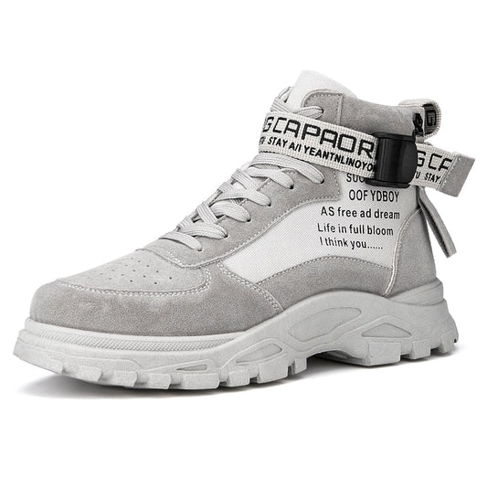 Botas Martin de caña alta con cordones - Sneakers versátiles