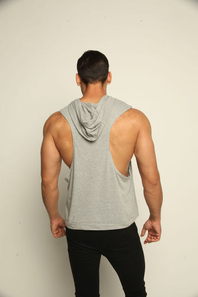 Chaleco Deportivo sin Mangas con Capucha para Hombre - Image 3