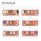 Paleta de Sombras Iridiscentes Rose Gold 9 Colores - Mate, Resistente y Larga Duración