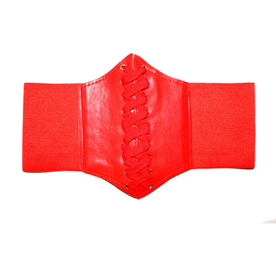 Faja Retro Elástica Ancha con Falda Decorativa para Mujer - Image 3