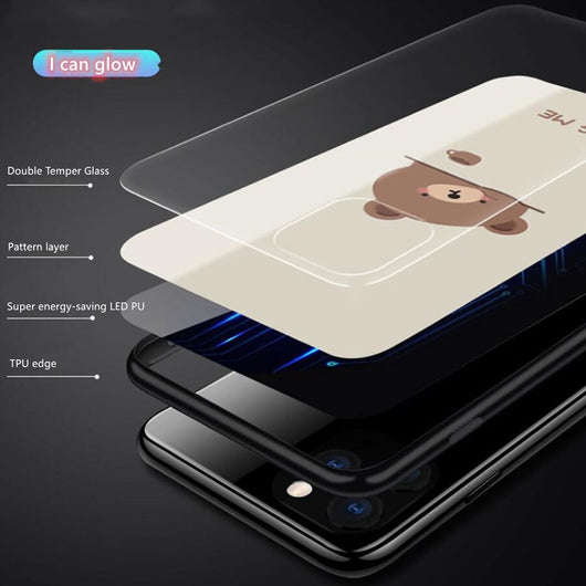 Funda iPhone con Luz LED - Compatible con iPhone 11, XS, 8, 7, 6 y más - Image 3