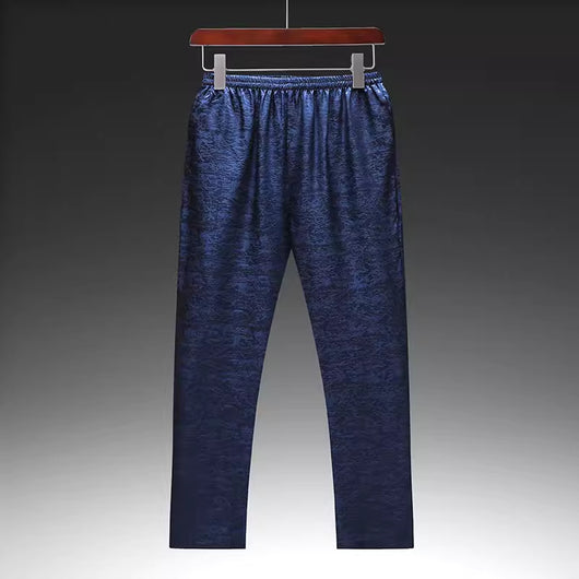 Traje Tang de Seda Mulberry para Hombre - Elegancia Tradicional China - Image 17