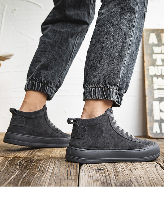 Botas Casuales Martin para Hombre de Cuero Genuino con Suela Gruesa - Image 18