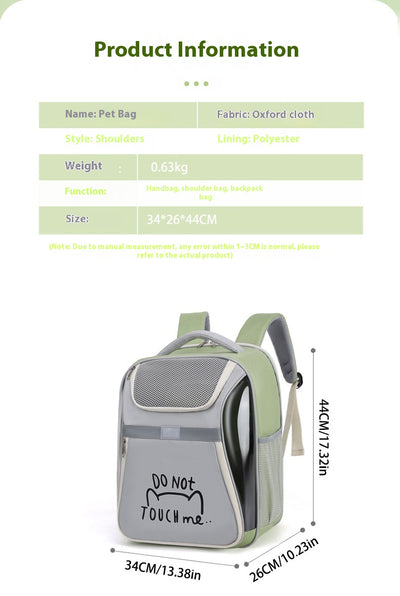 Mochila Transportadora Expandible para Gatos y Mascotas - Image 18