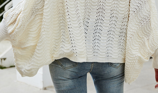 Suéter Clásico Británico para Mujer con Cuello Solapa - Image 17