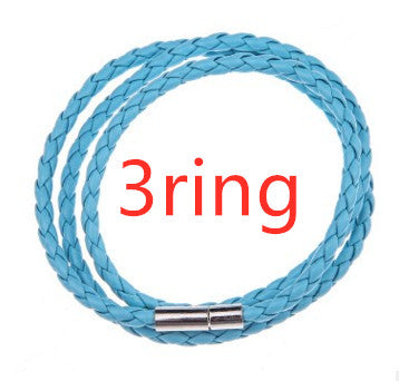 Pulsera de Cuero Trenzado Personalizada para Hombre con Nombre y Acero Inoxidable - Image 23