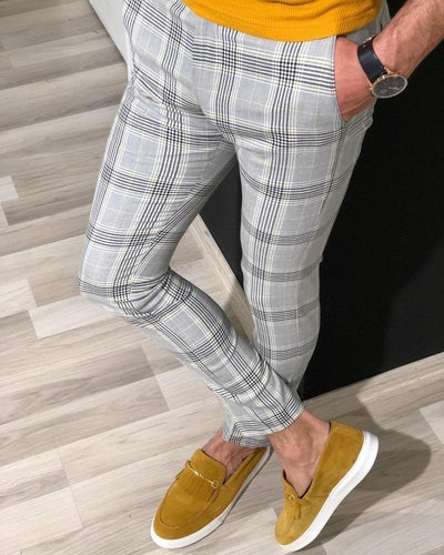 Pantalones Casuales a Cuadros para Hombre - Comodidad y Estilo - Image 7