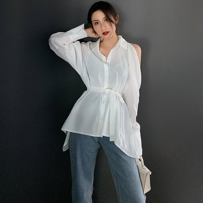 Blusa Blanca de Diseño Exclusivo para Mujer - Image 7