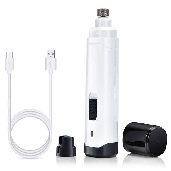Limador Eléctrico de Uñas para Perros y Gatos con USB