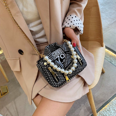 Bolso de Mano Perla Elegante - Image 3