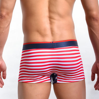 Bóxers Estampados con Bandera Americana de Costilla Elástica - Image 3