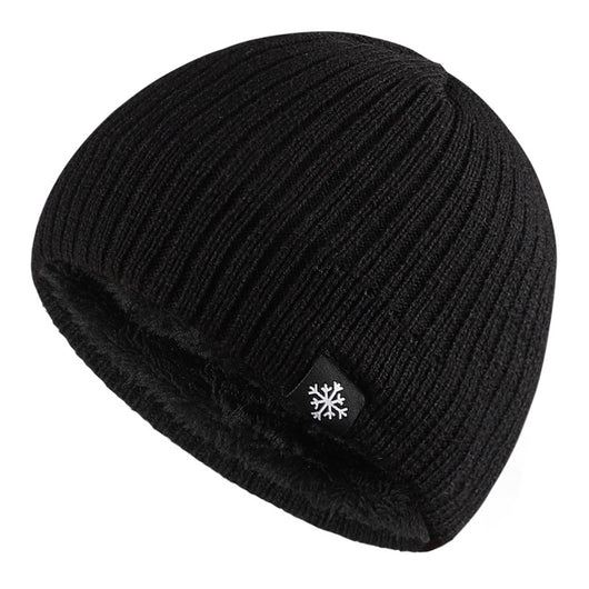 Gorro de Lana para Hombre con Etiqueta Copo de Nieve - Abrigo Reforzado para Exterior - Image 8