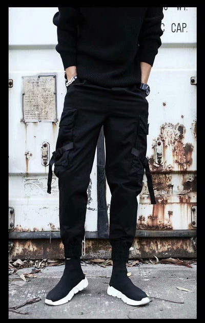 Pantalones Casuales Holgados para Hombre con Diseño Moderno - Image 5