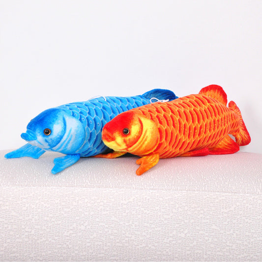 Peluche Suave Pez Arowana - Juguete Decorativo Premium