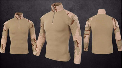 Camisa Táctica Militar de Combate Rápido - Uniforme Airsoft Manga Larga Comprobado en Campo - Image 3