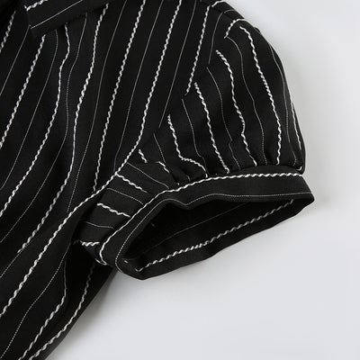 Blusa Rayada Estilo Americano para Mujer - Image 14