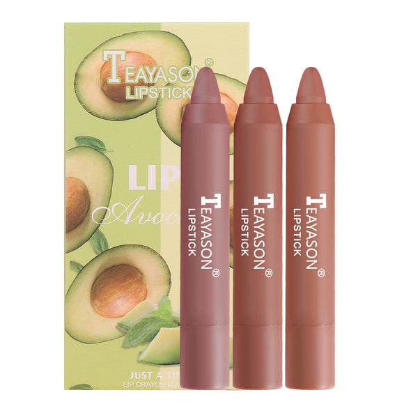 Set de 3 Lápices Labiales Crayon - Colores Vibrantes