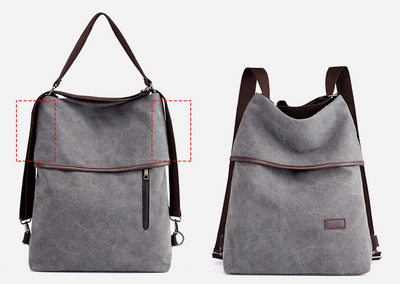 Mochila de Lona Versátil para el Día a Día - Image 10