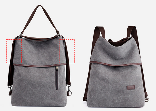 Mochila de Lona Versátil para el Día a Día - Image 10