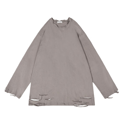 Remera Oversize Cuello Redondo Manga Larga - Image 15