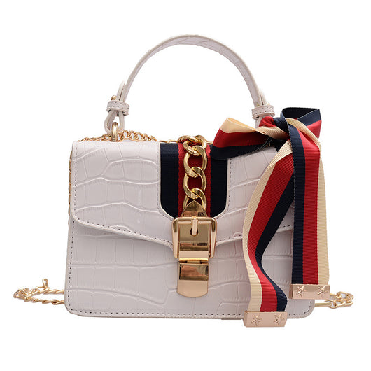 Bolsa Cuadrada Portátil con Patrón de Piedra - Image 2
