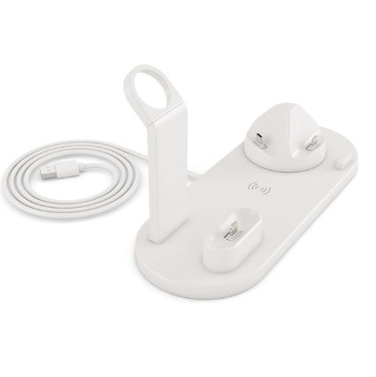 Cargador Inalámbrico de Carga Rápida con Soporte - Image 10