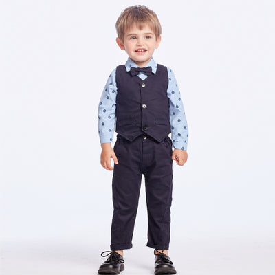Chaleco y Pajarita para Niño Caballero Elegante - Image 5