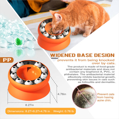Comedero Interactivo Puzzle para Gatos - Dispensador Educativo de Alimento Seco - Image 12