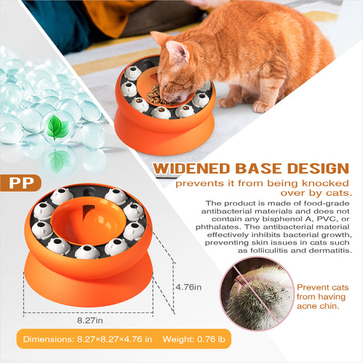 Comedero Interactivo Puzzle para Gatos - Dispensador Educativo de Alimento Seco - Image 12