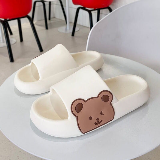 Pantuflas de Pareja con Suela Gruesa para el Hogar - Image 2