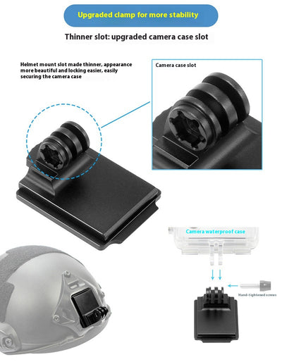Soporte Universal para Cámara y Accesorios de Casco de Ciclismo - Image 24