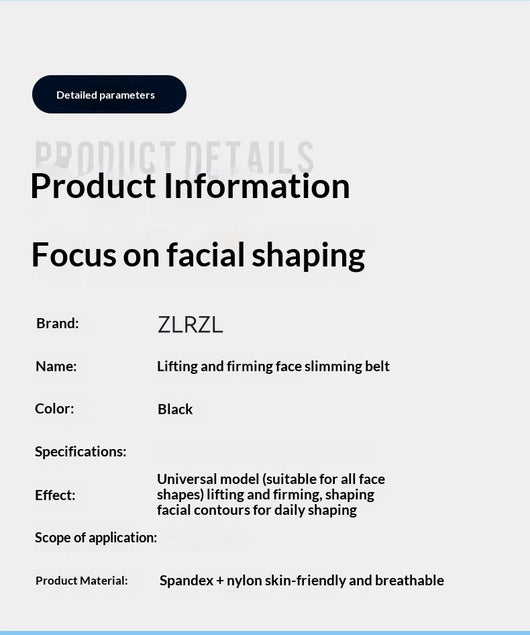 Banda Reductora Facial V-Shape: Lifting y Firmeza Instantánea - Image 9