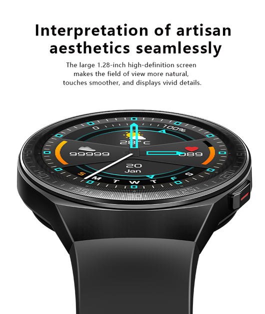 Reloj Inteligente MT3 con Pantalla Táctil Completa, Reproductor de Música y Monitor de Fitness para iOS y Android - Image 15