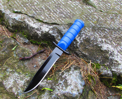 Cuchillo de Supervivencia en Acero Inoxidable para Camping - Image 10