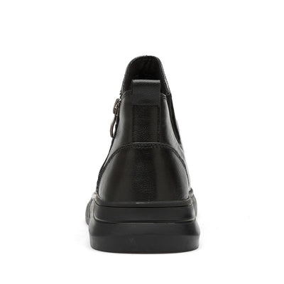 Botas de Cuero Vacuno Casual - Estilo Versátil y Duradero - Image 16