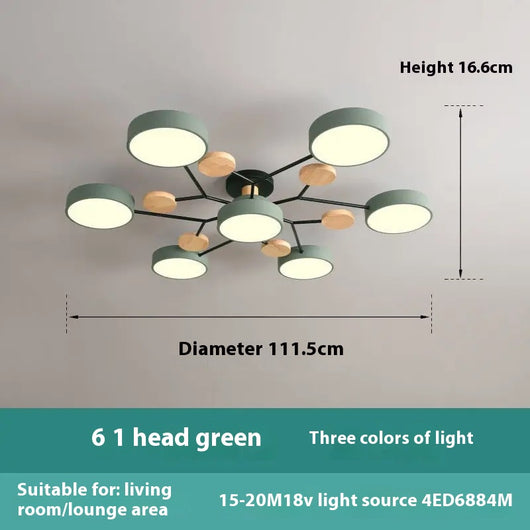 Lámpara de Techo Moderna Minimalista para Sala de Estar - Image 23