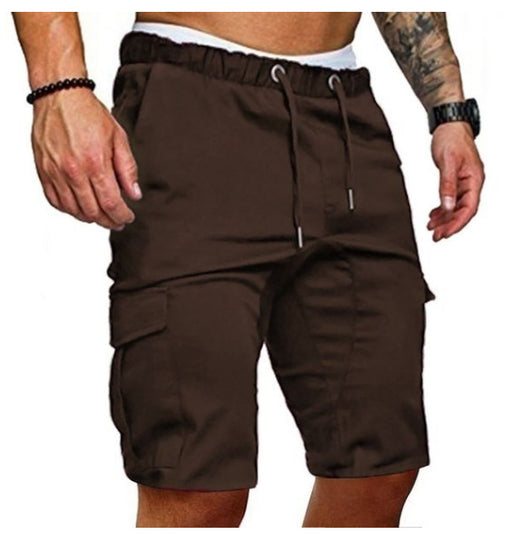 Pantalones Cortos Ajustados con Cintura Elástica para Hombre - Image 5