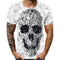 Playera Estampada 3D Cuello Redondo Verano Hombre Diseño Divertido
