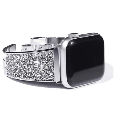 Pulsera de Moda con Banda de Diamantes y Metal - Image 6