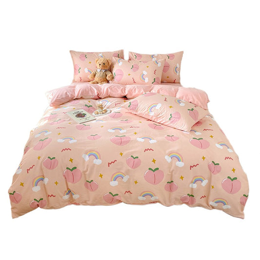 Juego de Sábanas de Franela Coral Velvet 4 Piezas - Algodón Suave para Cama Individual - Image 2