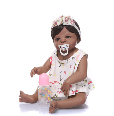 Muñeca Reborn de Cuerpo Completo en Silicona 55 cm - Image 9