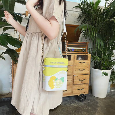 Bolso Bandolera Frutal Bordado - Fresa y Limón - Image 43
