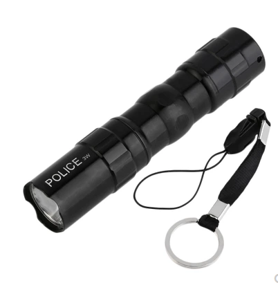 Linterna LED Compacta de Aluminio 3W - Luz Potente y Portátil