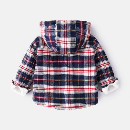 Sudadera con Capucha Extra Gruesa para Niños - Abrigo Perfecto para Otoño e Invierno - Image 2