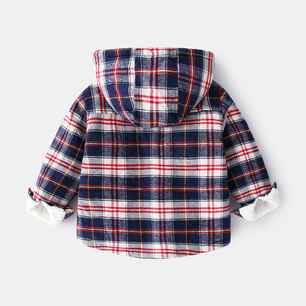 Sudadera con Capucha Extra Gruesa para Niños - Abrigo Perfecto para Otoño e Invierno