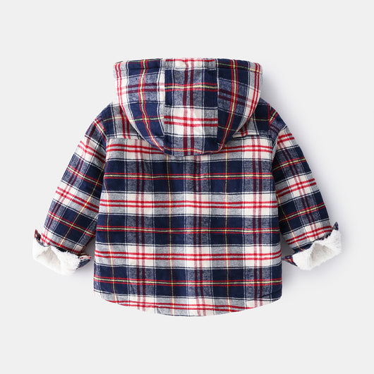 Sudadera con Capucha Extra Gruesa para Niños - Abrigo Perfecto para Otoño e Invierno - Image 2
