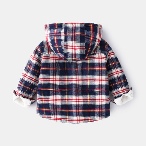 Sudadera con Capucha Extra Gruesa para Niños - Abrigo Perfecto para Otoño e Invierno