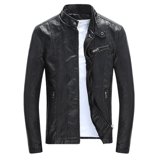 Chaqueta Slim Fit con Cuello Alto y Cierre - Image 6